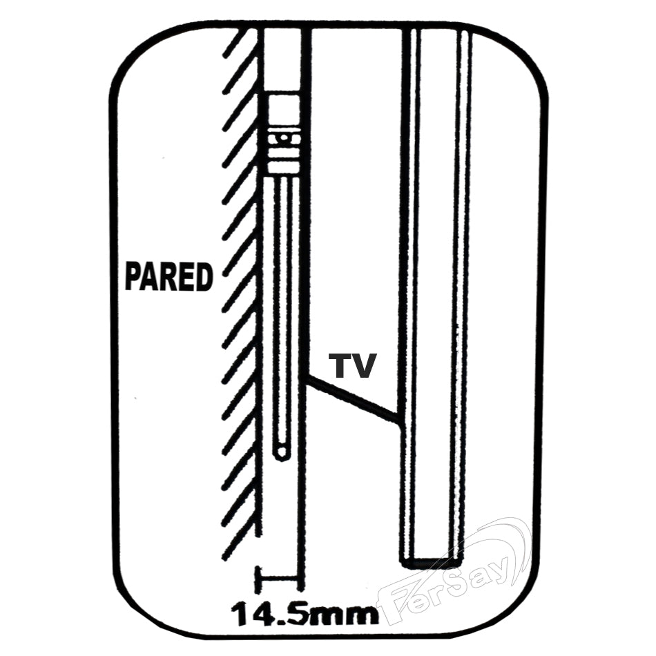 FERSAY SOP-LED-300 FIXED WALL BRACKET 32 - 60" - Khubchands