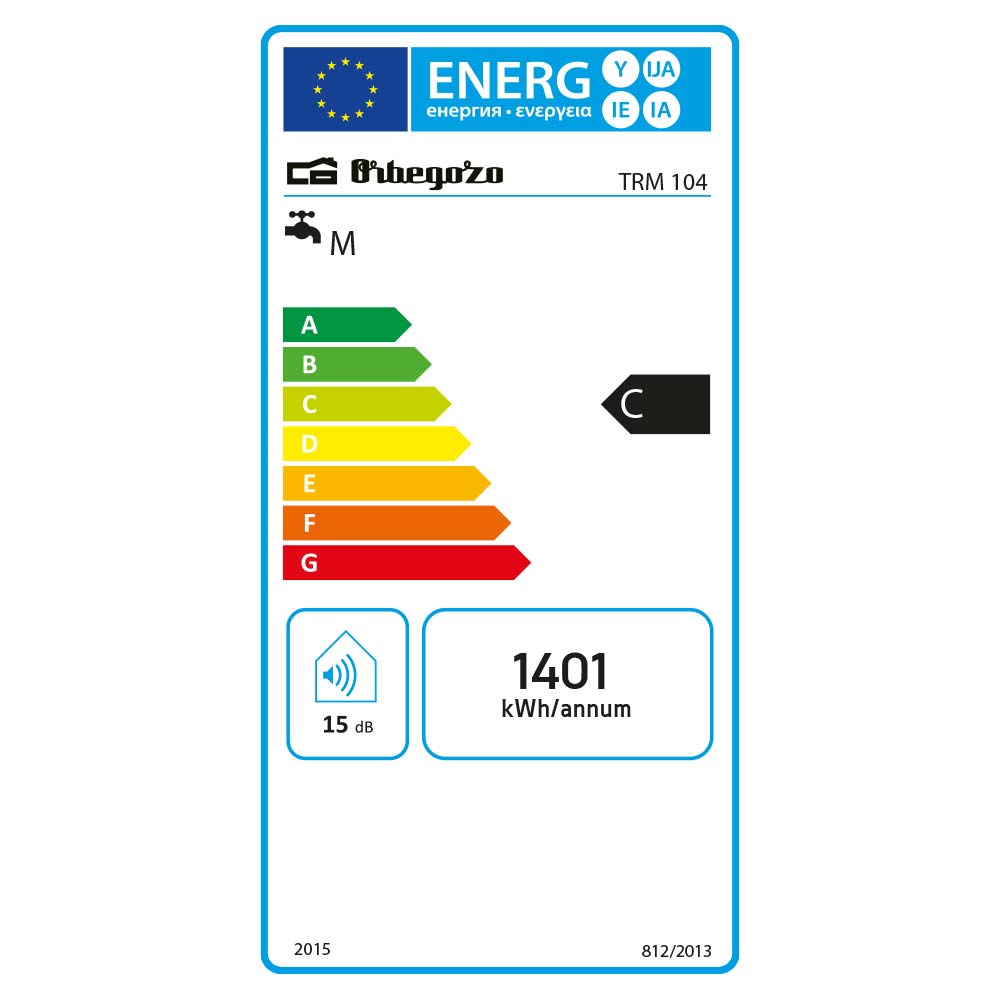 ORBEGOZO TRM104- 100L VERTICAL BOILER - INSTALLATION OPTIONS AVAILABLE - Khubchands