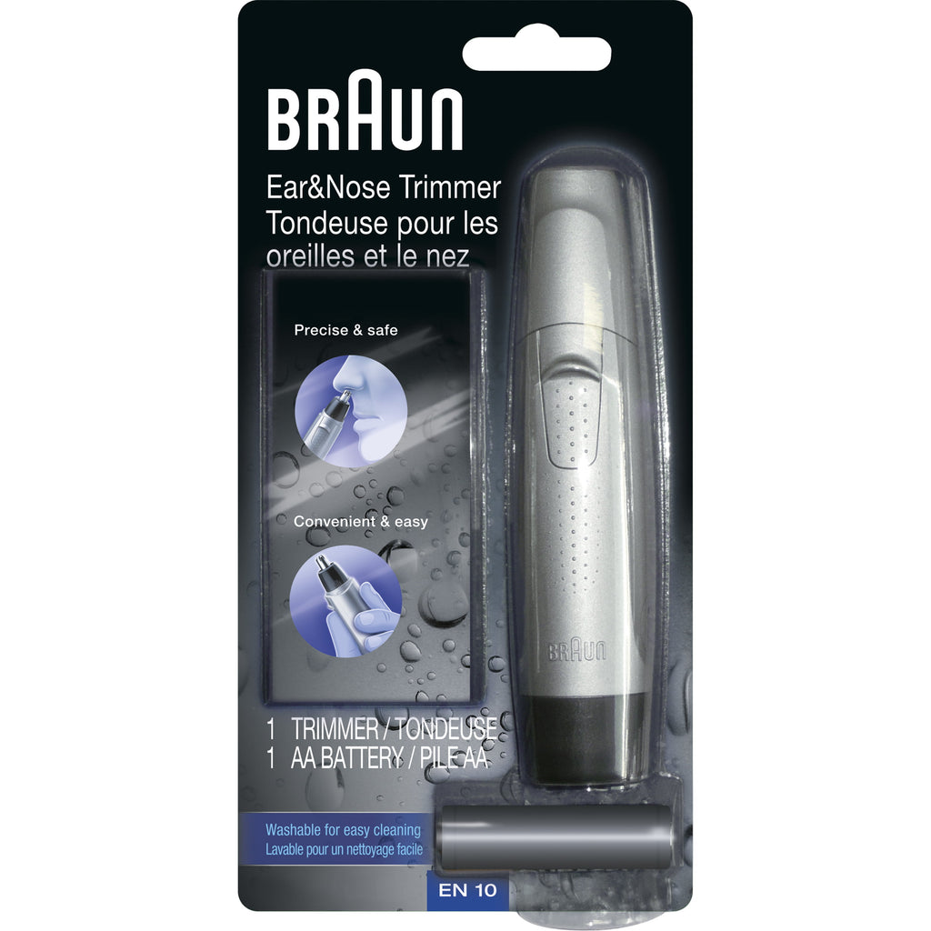 Braun EN10 Mens Ear and Nose Hair Trimmer, Precise and Safe - Khubchands