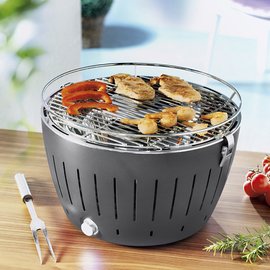 Lotus Grill Mini Smokeless Grill Blazing Red LotusGrill Free Charcoal –  Kent & Country