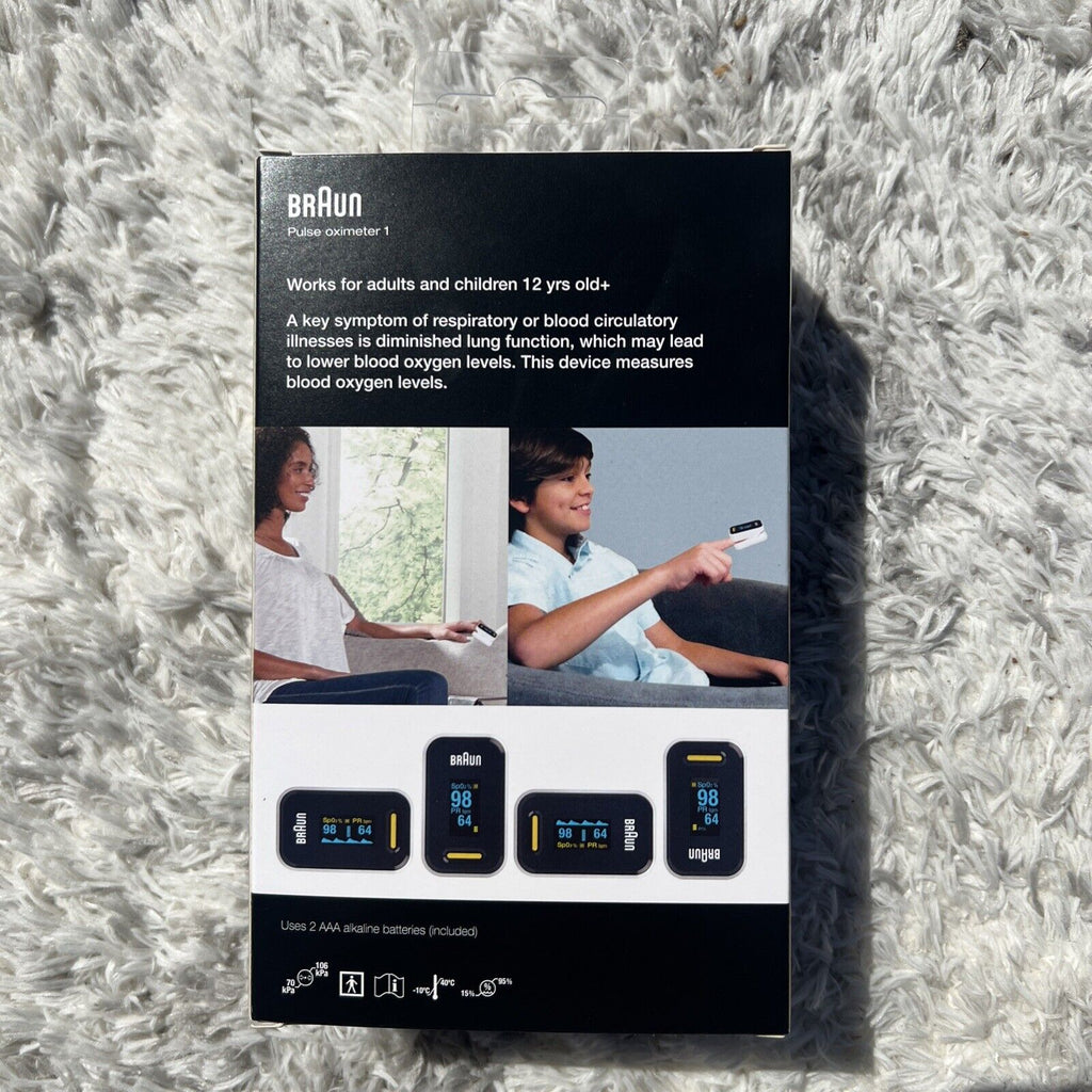 Braun Pulse Oximeter 1 - YK81CEU - Khubchands